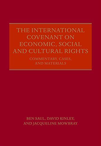 The International Covenant on Economic, Social and Cultural Rights