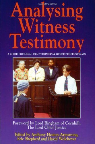 Analysing Witness Testimony