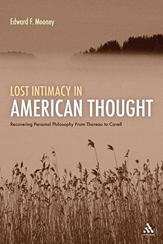 Lost Intimacy in American Thought