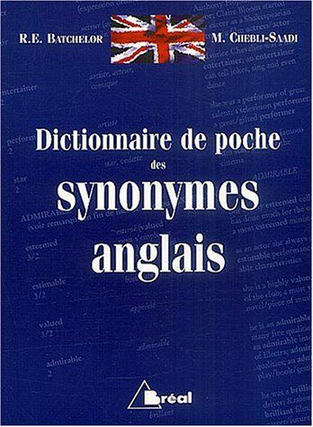 Dictionnaire de poche des synonymes anglais