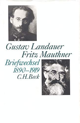 Gustav Landauer-Fritz Mauthner