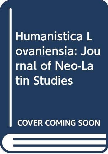 Humanistica Lovaniensia