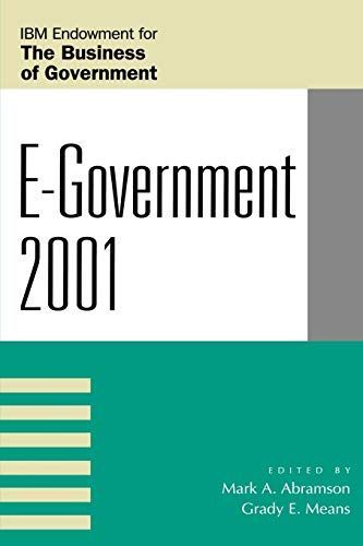 E-government 2001