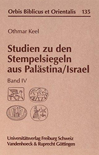 Studien zu den Stempelsiegeln aus Palästina/Israel