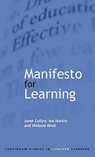 Manifesto for Learning