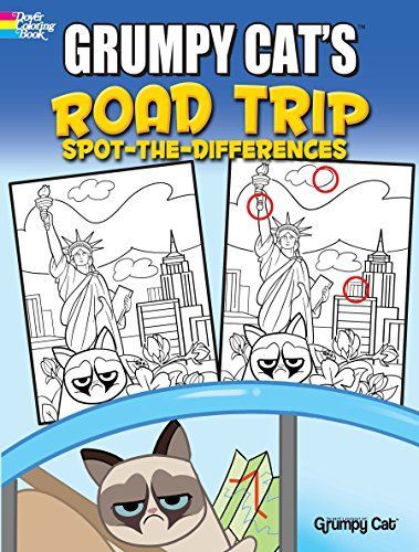 Grumpy Cat's Road Trip Spot-the-Differences