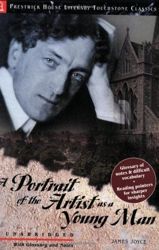 The cover of the book 'A Portrait of the Artist as a Young Man'