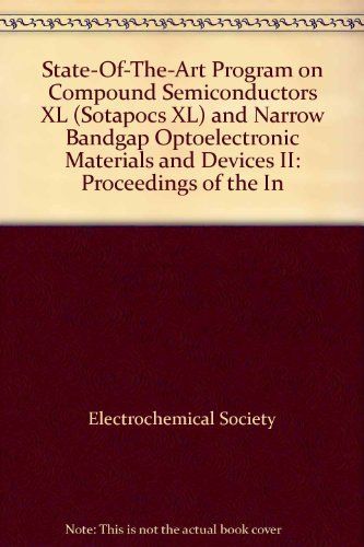 State-of-the-Art Program on Compound Semiconductors XL : (SOTAPOCS XL) and Narrow Bandgap Optoelectronic Materials and Devices II