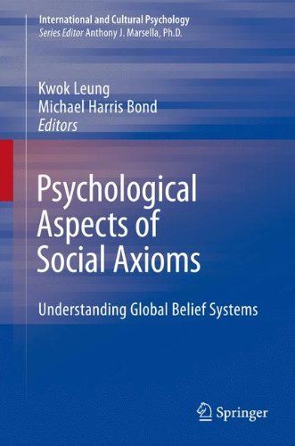 Psychological Aspects of Social Axioms