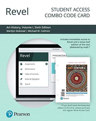 Revel for Art History Access Card