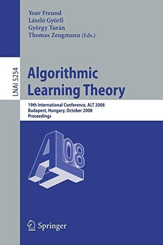 Algorithmic Learning Theory