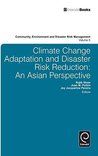 Climate Change Adaptation and Disaster Risk Reduction