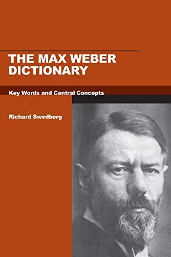 The Max Weber Dictionary