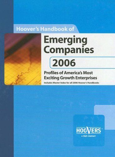 Hoover's Handbook of Emerging Companies 2006