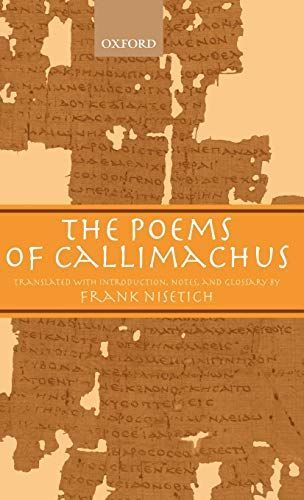 The Poems of Callimachus