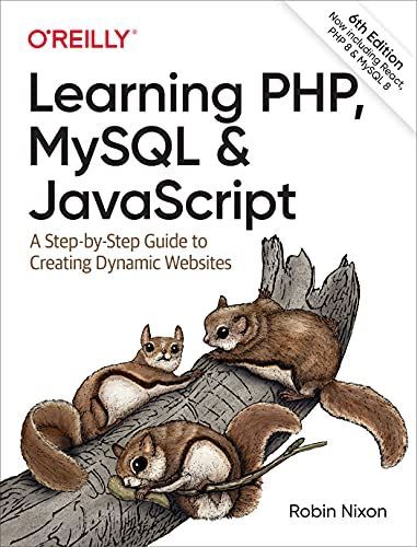 Learning PHP, MySQL and JavaScript