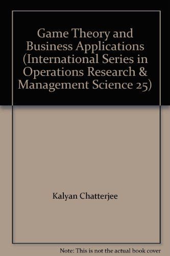 Game Theory and Business Applications