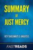 Summary of Just Mercy by Bryan Stevenson