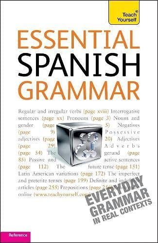 Essential Spanish Grammar: Teach Yourself