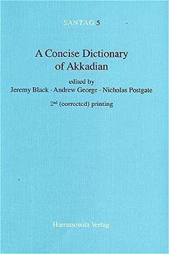 A Concise Dictionary of Akkadian