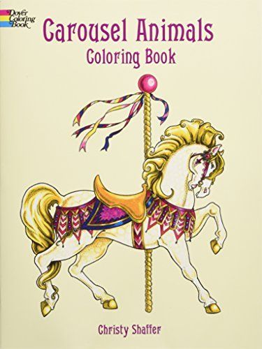 Carousel Animals Coloring Book