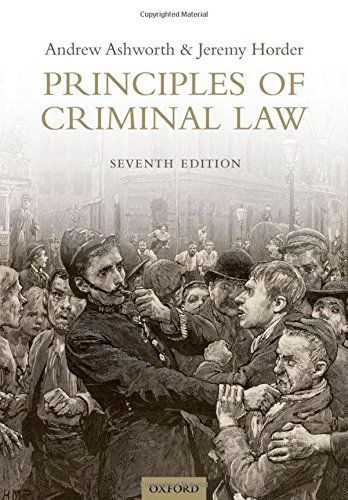 Principles of Criminal Law