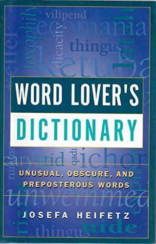 Word Lover's Dictionary