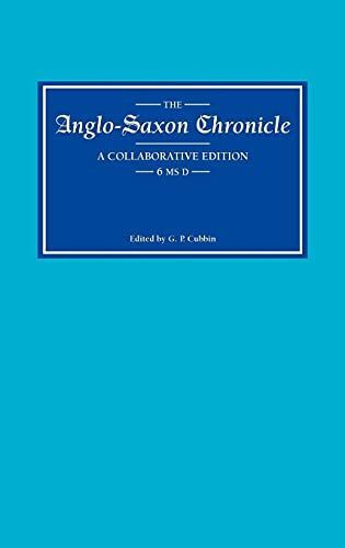 The Anglo-Saxon chronicle: MS D