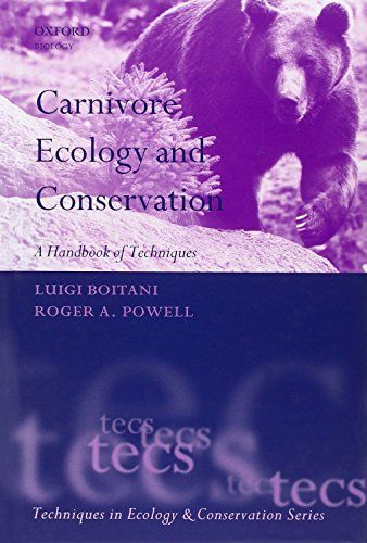 Carnivore Ecology and Conservation