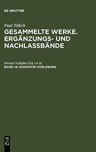 Dogmatik-Vorlesung (Dresden 1925-1927)