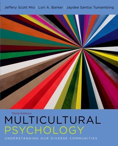 Multicultural Psychology