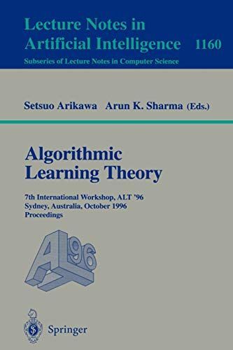 Algorithmic Learning Theory