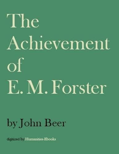 The Achievement of E. M. Forster