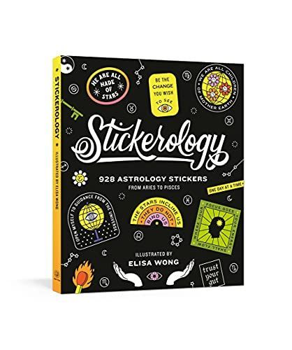 Stickerology: 928 Astrology Stickers from Aries to Pisces