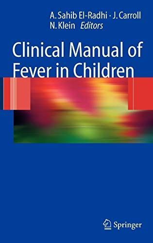 Clinical Manual of Fever in Children