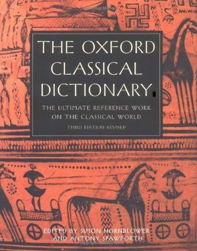 The Oxford Classical Dictionary