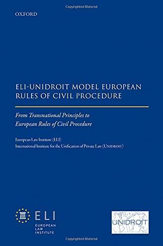 European Rules of Civil Procedure