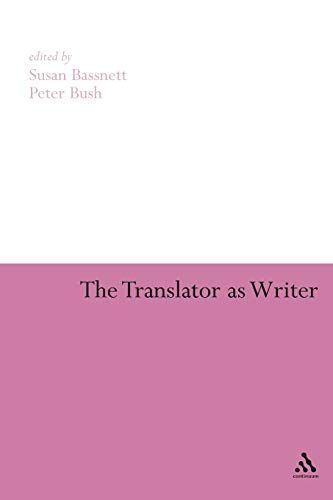 The Translator as Writer