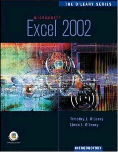 Excel 2002 - Introductory