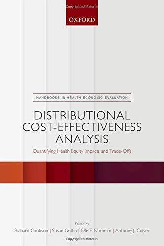 Distributional Cost-Effectiveness Analysis