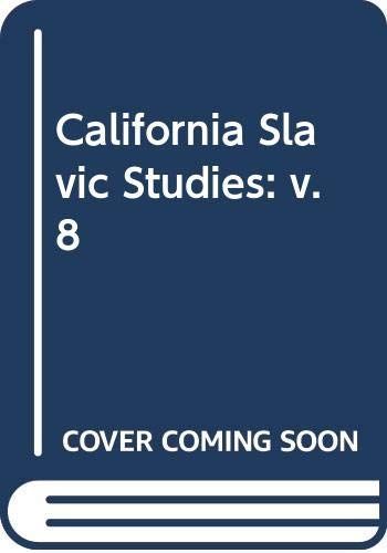 California Slavic Studies