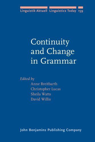 Continuity and Change in Grammar