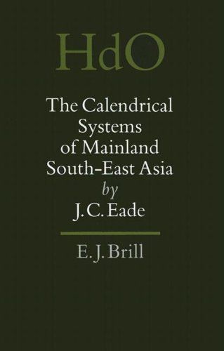 The calendrical systems of mainland south-east Asia