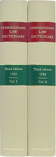 A New and Complete Law-dictionary, Or, General Abridgment of the Law