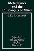 Metaphysics and the Philosophy of Mind