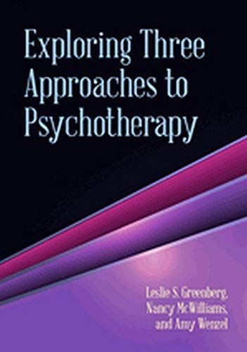 Exploring Three Approaches to Psychotherapy