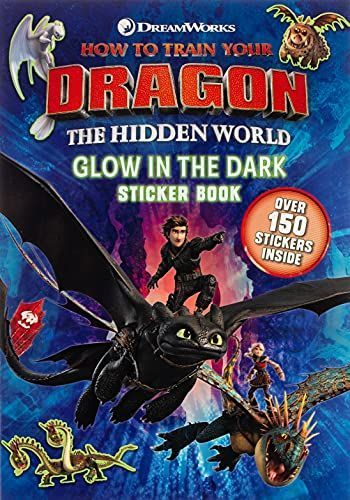 How to Train Your Dragon The Hidden World: Glow in the Dark Sticker Book