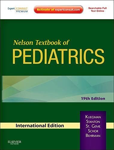 Nelson textbook of pediatrics