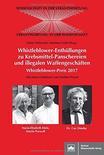 Whistleblower-Enthüllungen zu Krebsmittel-Panschereien und illegalen Waffengeschäften