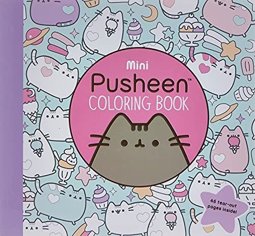 Mini Pusheen Coloring Book